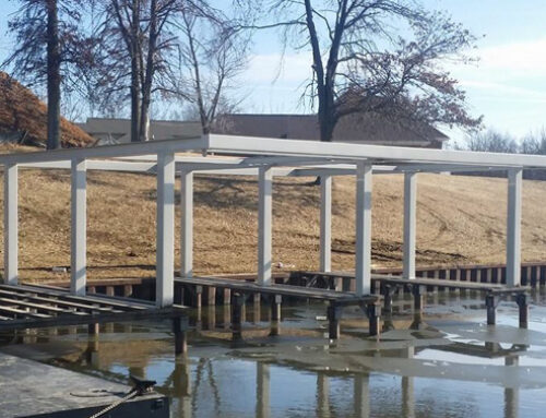 Building a Double Slip Dock