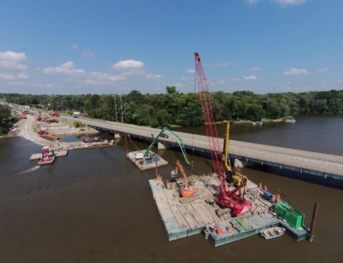 Lake Project with Bridge on I-57